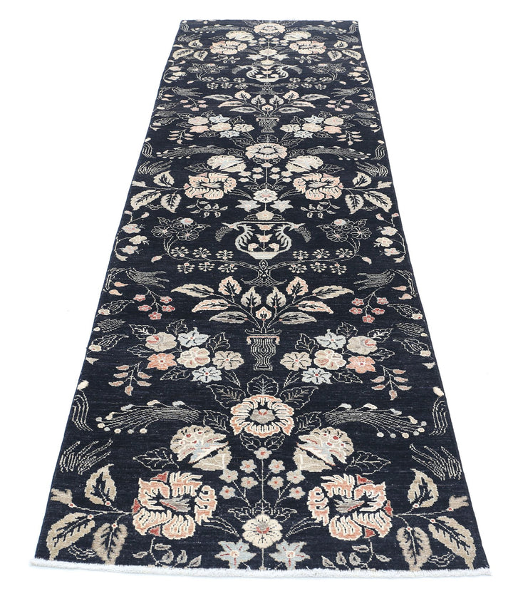 Hand Knotted Artemix Wool Rug 3' 0" x 11' 1" - No. AT63148