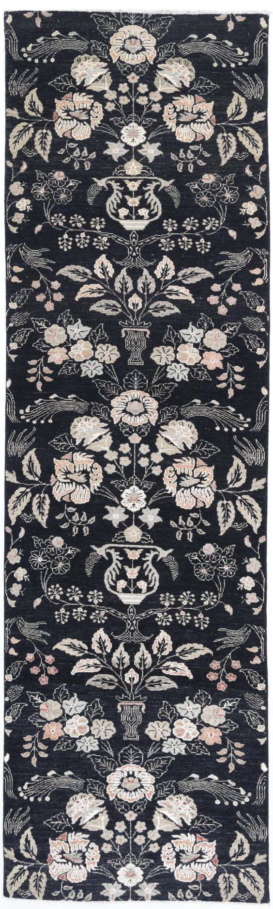 Hand Knotted Artemix Wool Rug 3' 0" x 11' 1" - No. AT63148