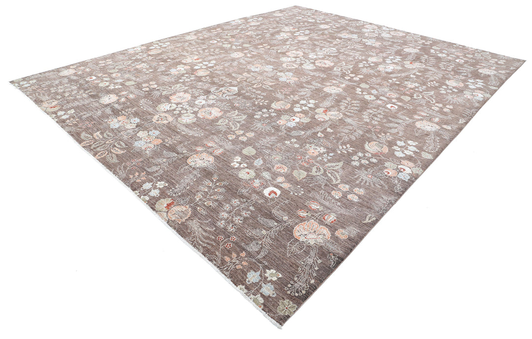 Hand Knotted Artemix Wool Rug 11' 11" x 14' 9" - No. AT21142