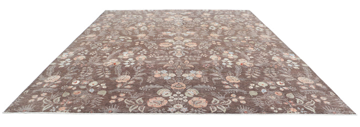 Hand Knotted Artemix Wool Rug 11' 11" x 14' 9" - No. AT21142