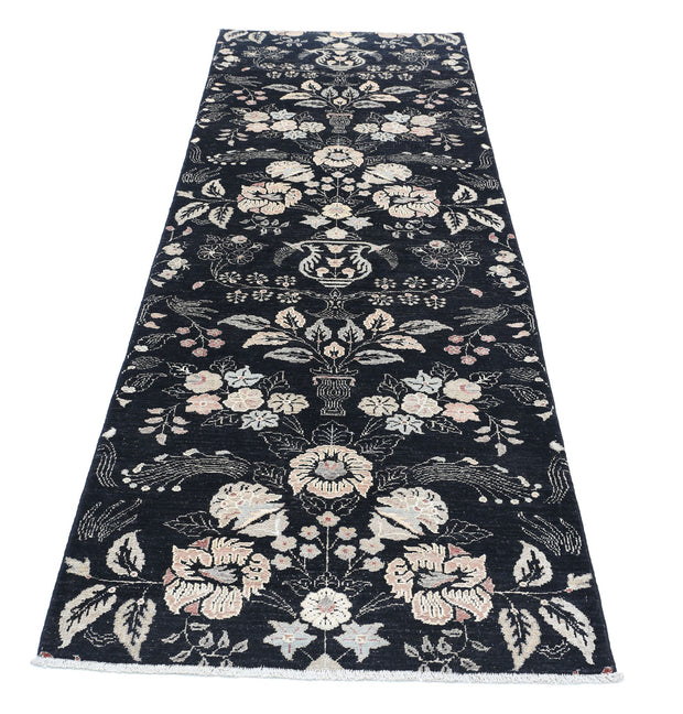 Hand Knotted Artemix Wool Rug 2' 11" x 9' 3" - No. AT72897