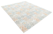 Hand Knotted Art & Craft Wool Rug 8' 1" x 9' 6" - No. AT91286