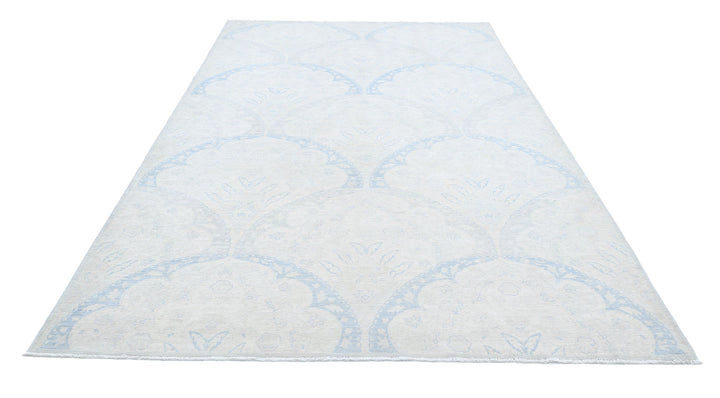 Hand Knotted Artemix Wool Rug 6' 5" x 11' 11" - No. AT88922