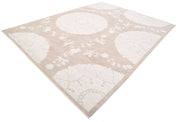 Hand Knotted Fine Serenity Wool Rug 9' 0" x 11' 11" - No. AT88964