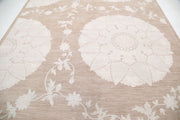 Hand Knotted Fine Serenity Wool Rug 9' 0" x 11' 11" - No. AT88964