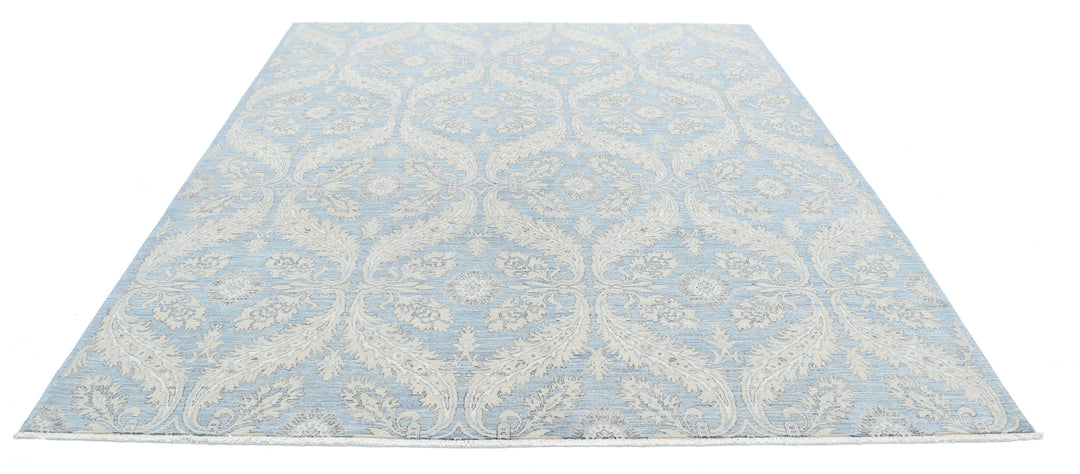 Hand Knotted Serenity Artemix Wool Rug 8' 1" x 9' 4" - No. AT56256
