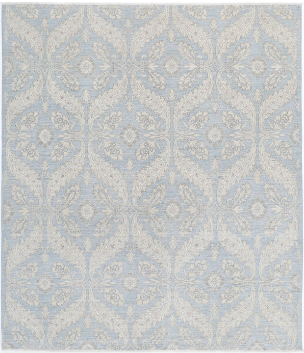 Hand Knotted Serenity Artemix Wool Rug 8' 1" x 9' 4" - No. AT56256