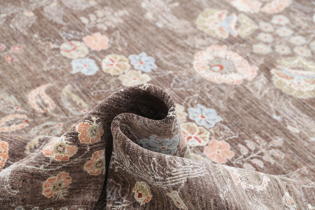 Hand Knotted Artemix Wool Rug 8' 10" x 11' 3" - No. AT41773