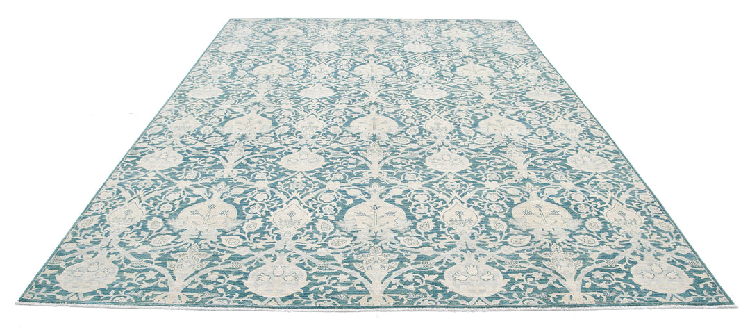 Hand Knotted Serenity Artemix Wool Rug 8' 10" x 11' 11" - No. AT26582