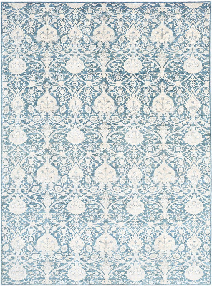 Hand Knotted Serenity Artemix Wool Rug 8' 10" x 11' 11" - No. AT26582