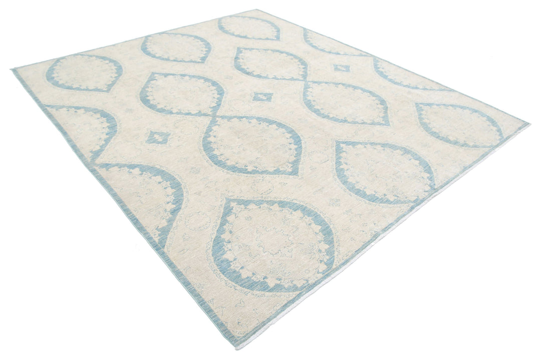 Hand Knotted Serenity Artemix Wool Rug 8' 0" x 9' 2" - No. AT76996