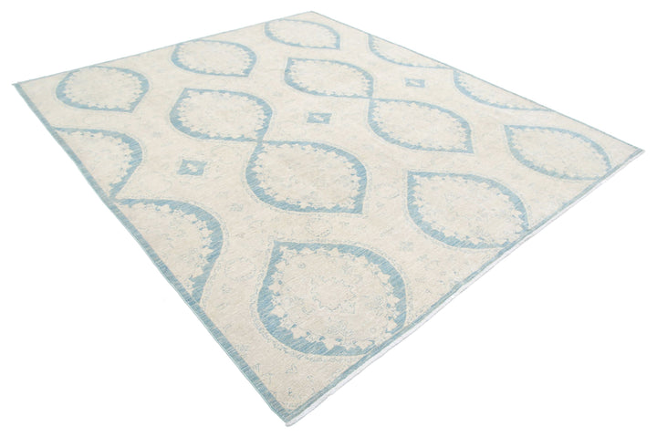 Hand Knotted Serenity Artemix Wool Rug 8' 0" x 9' 2" - No. AT76996