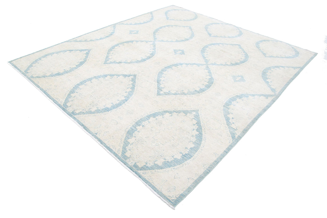 Hand Knotted Serenity Artemix Wool Rug 8' 0" x 9' 2" - No. AT76996