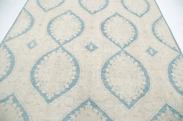 Hand Knotted Serenity Artemix Wool Rug 8' 0" x 9' 2" - No. AT76996