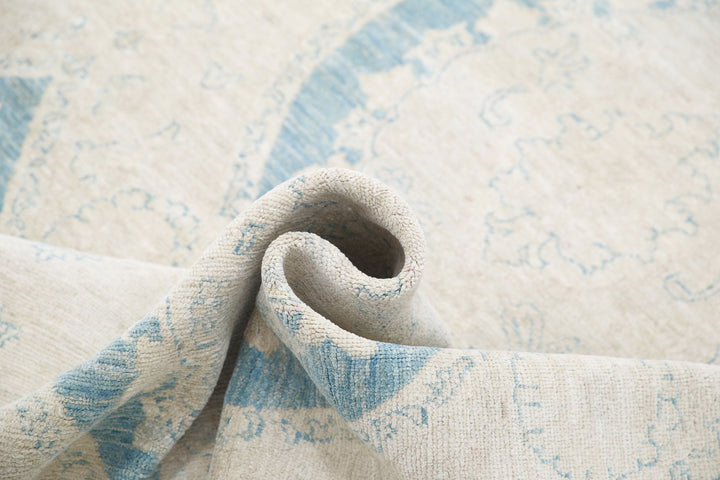 Hand Knotted Serenity Artemix Wool Rug 8' 0" x 9' 2" - No. AT76996