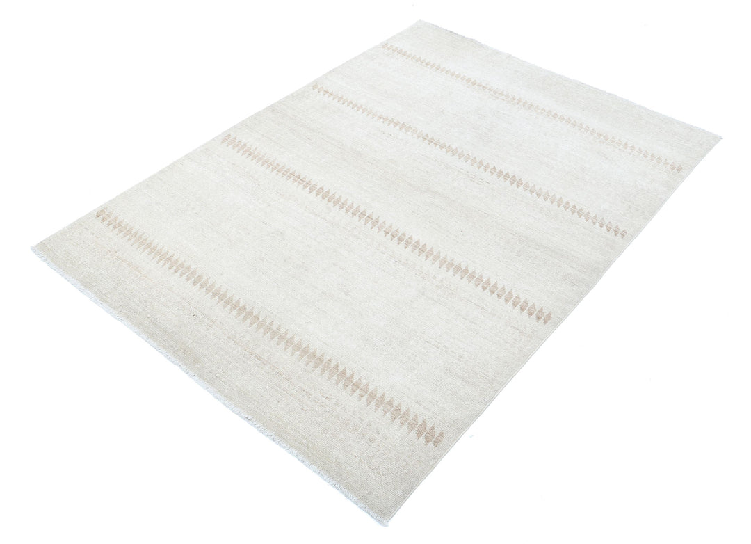 Hand Knotted Serenity Artemix Wool Rug 3' 11" x 5' 7" - No. AT84463
