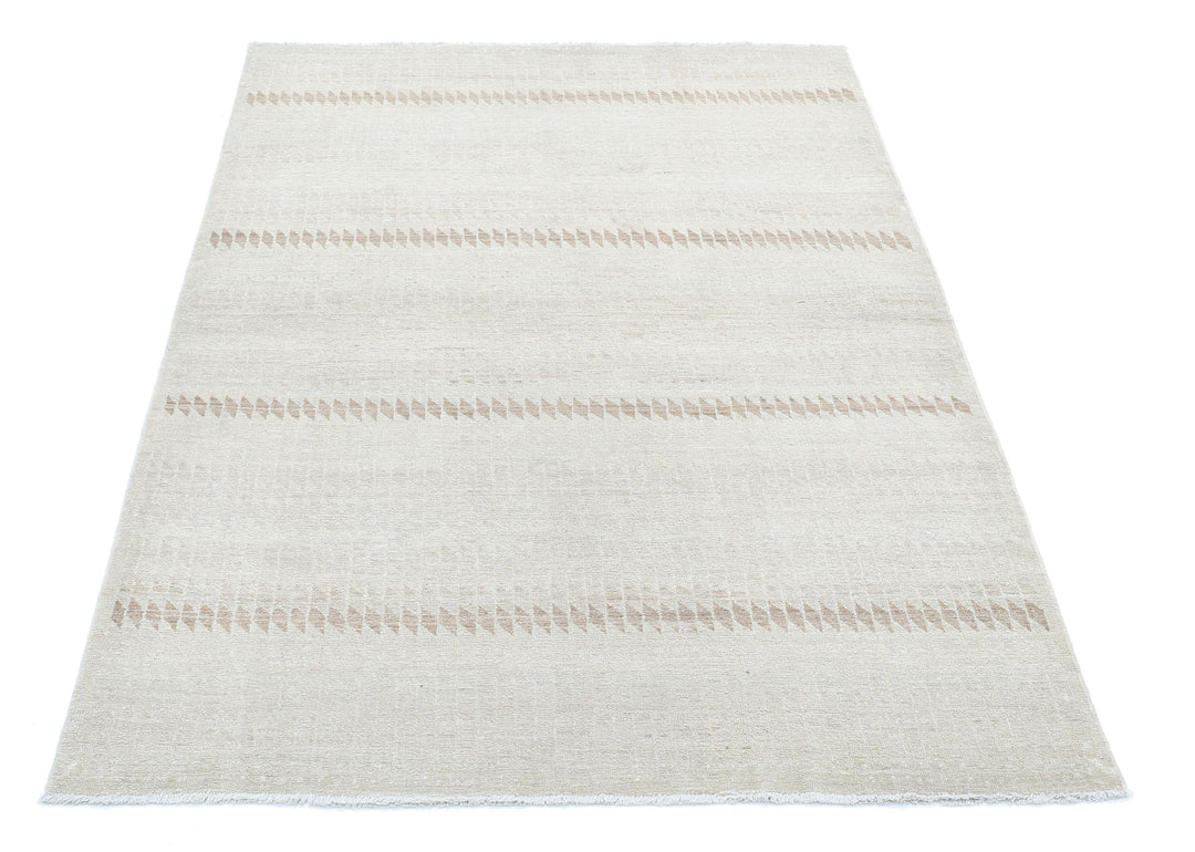 Hand Knotted Serenity Artemix Wool Rug 3' 11" x 5' 7" - No. AT84463