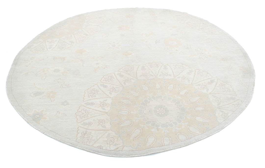 Hand Knotted Artemix Wool Rug 7' 8" x 7' 9" - No. AT55254