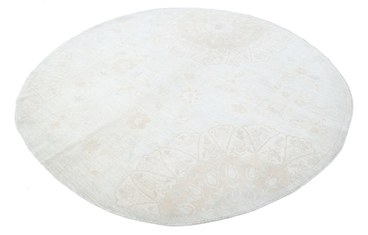 Hand Knotted Artemix Wool Rug 7' 8" x 7' 9" - No. AT55254