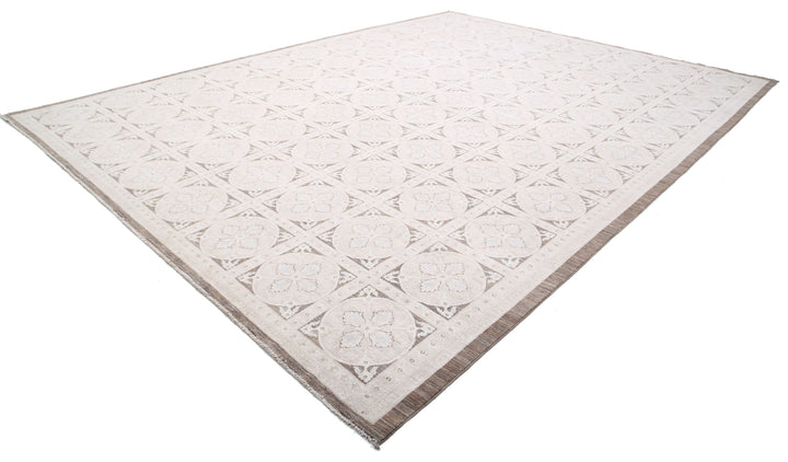 Hand Knotted Artemix Wool Rug 12' 10" x 17' 1" - No. AT62309