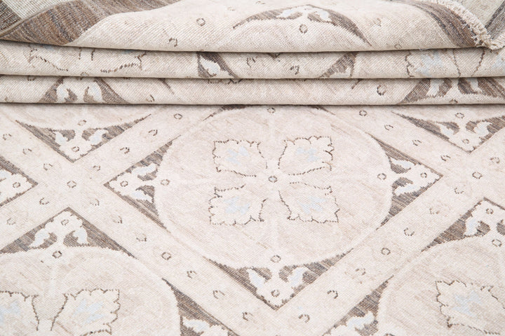 Hand Knotted Artemix Wool Rug 12' 10" x 17' 1" - No. AT62309