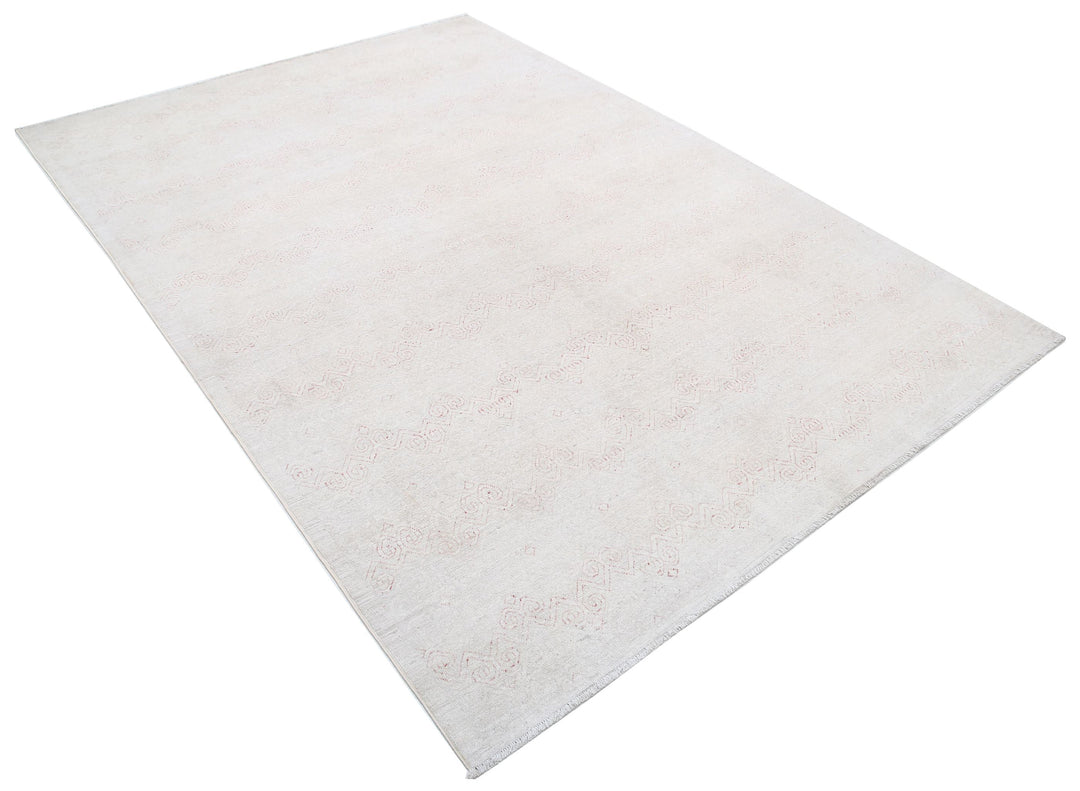 Hand Knotted Artemix Wool Rug 6' 0" x 8' 4" - No. AT36072