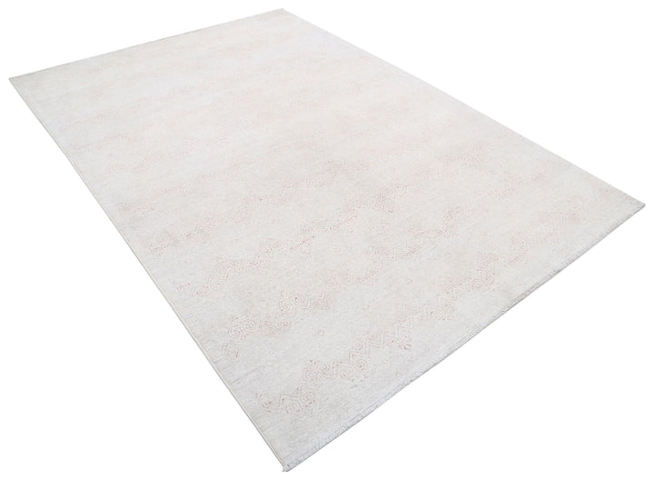 Hand Knotted Artemix Wool Rug 6' 0" x 8' 4" - No. AT36072