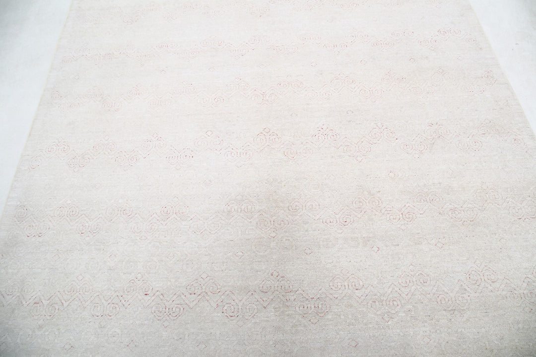 Hand Knotted Artemix Wool Rug 6' 0" x 8' 4" - No. AT36072