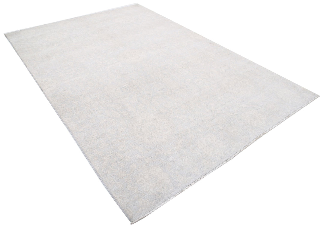 Hand Knotted Artemix Wool Rug 6' 8" x 9' 6" - No. AT10216