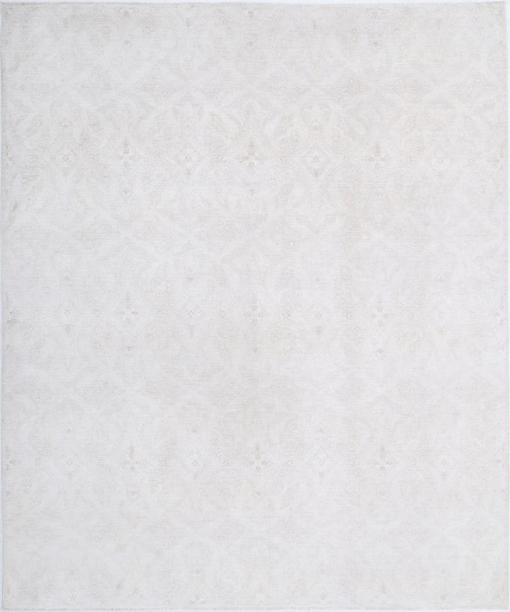 Hand Knotted Artemix Wool Rug 8' 1" x 9' 9" - No. AT55853