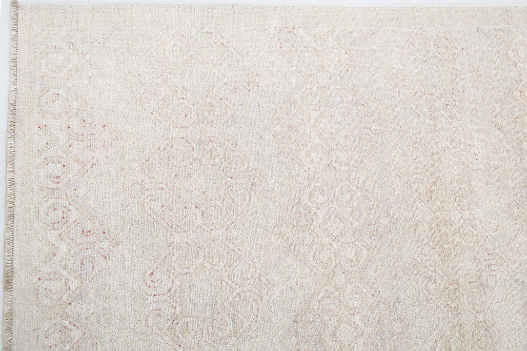 Hand Knotted Artemix Wool Rug 8' 0" x 9' 4" - No. AT78088