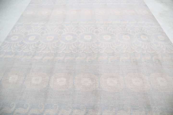 Hand Knotted Artemix Wool Rug 8' 9" x 11' 3" - No. AT22656