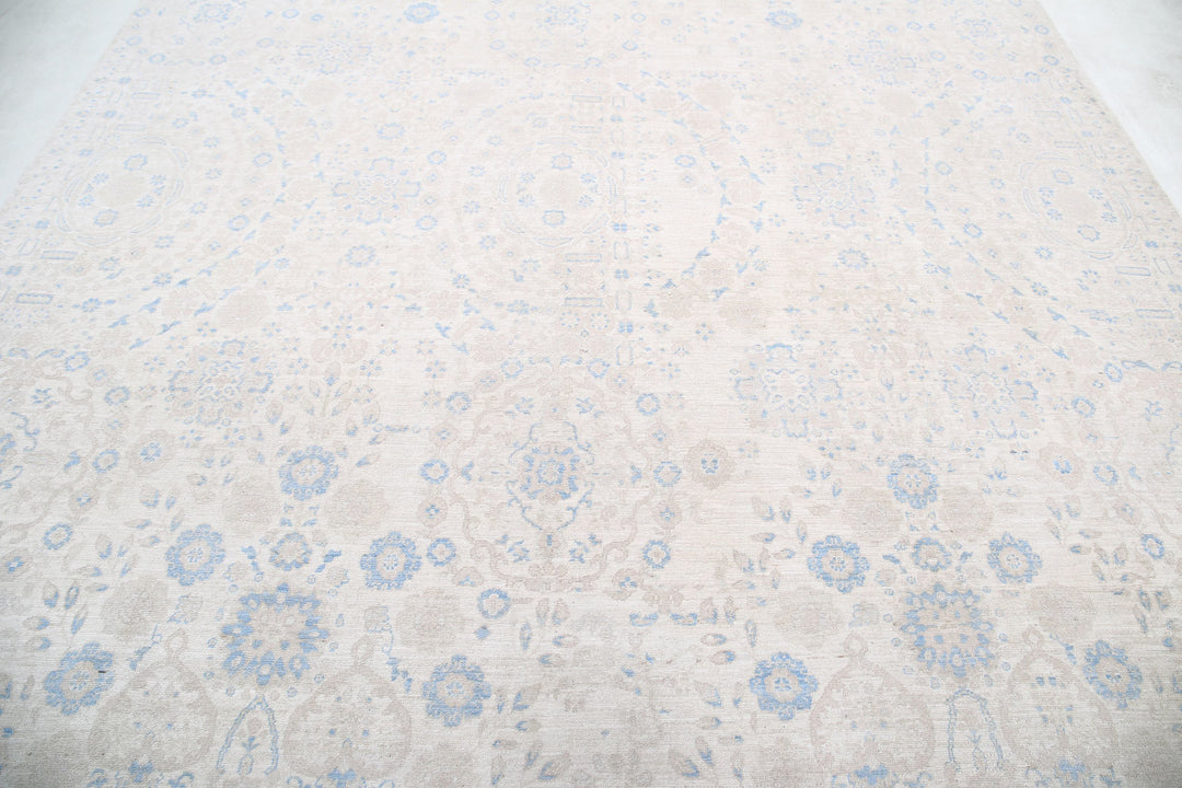 Hand Knotted Artemix Wool Rug 8' 8" x 12' 8" - No. AT66662