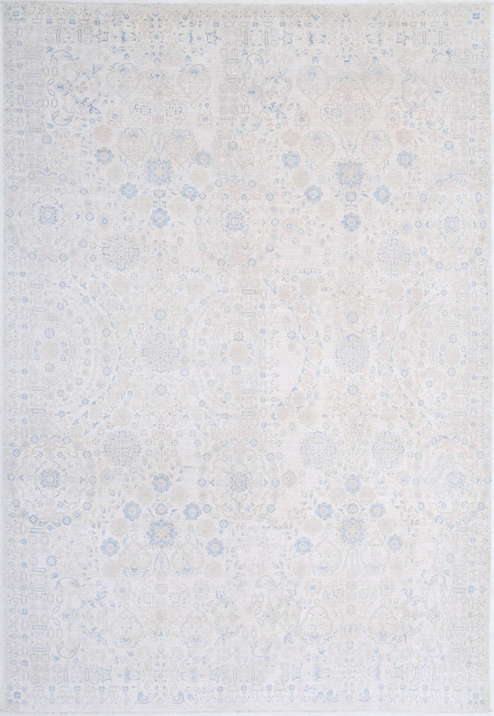 Hand Knotted Artemix Wool Rug 8' 8" x 12' 8" - No. AT66662