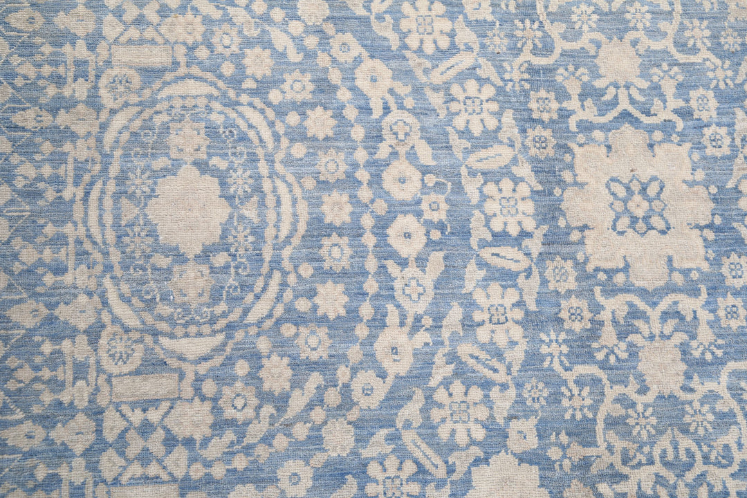 Hand Knotted Artemix Wool Rug 8' 9" x 13' 2" - No. AT30266