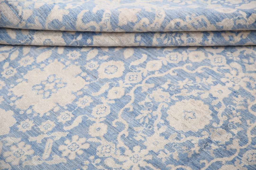 Hand Knotted Artemix Wool Rug 8' 9" x 13' 2" - No. AT30266