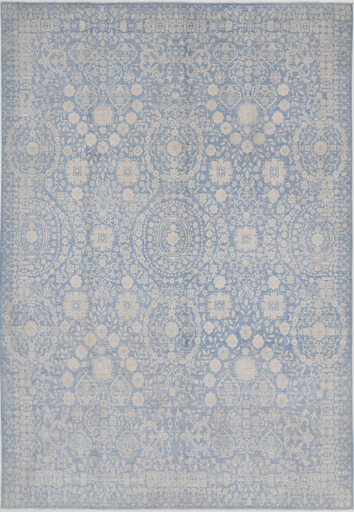 Hand Knotted Artemix Wool Rug 8' 9" x 13' 2" - No. AT30266