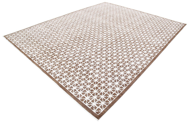 Hand Knotted Artemix Wool & Cotton Rug 8' 11" x 11' 2" - No. AT86532