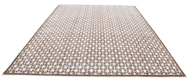 Hand Knotted Artemix Wool & Cotton Rug 8' 11" x 11' 2" - No. AT86532