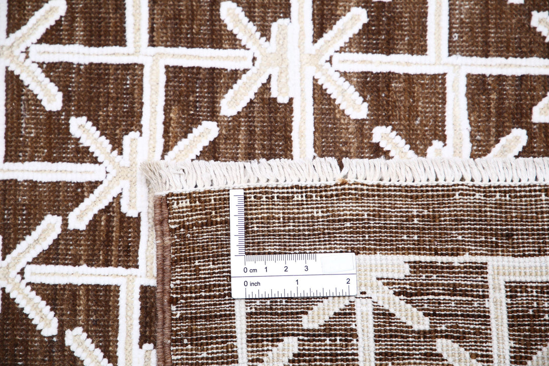 Hand Knotted Artemix Wool & Cotton Rug 8' 11" x 11' 2" - No. AT86532