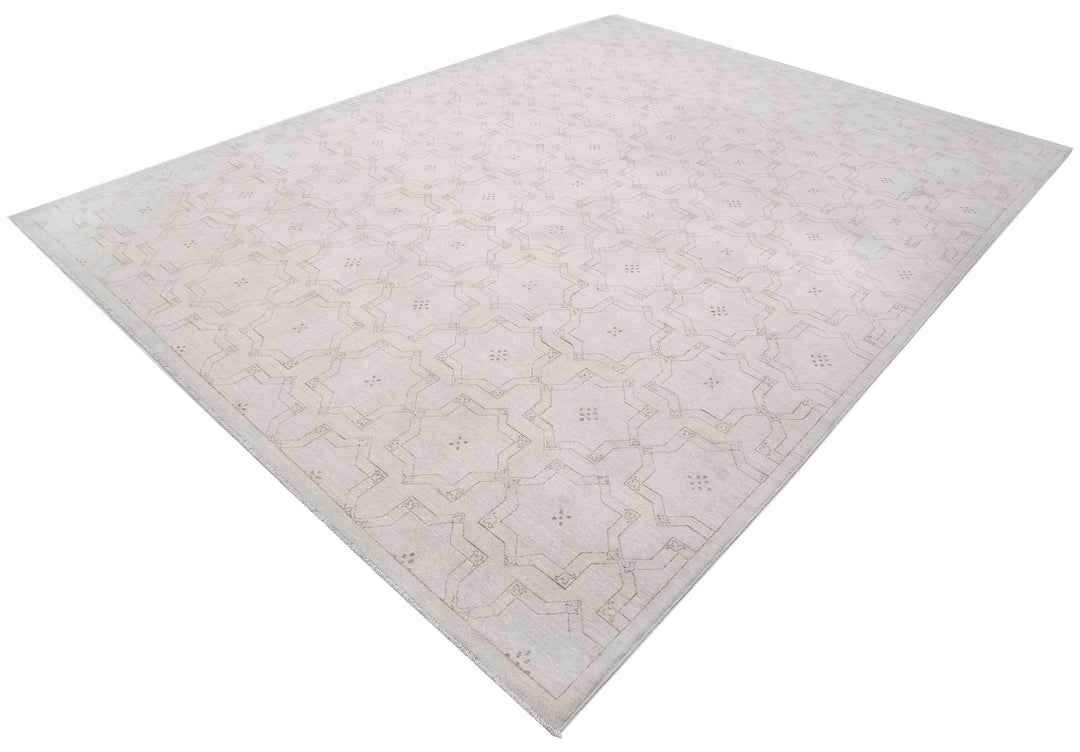 Hand Knotted Artemix Wool Rug 8' 10" x 11' 6" - No. AT95245