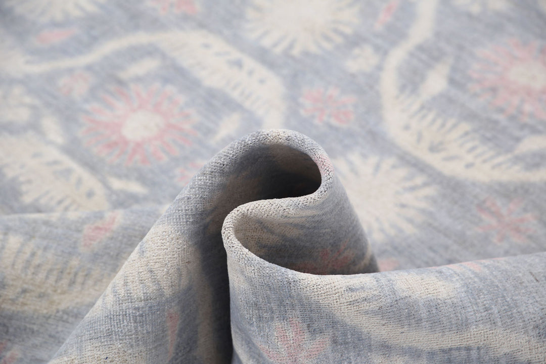 Hand Knotted Artemix Wool Rug 6' 2" x 9' 2" - No. AT37922