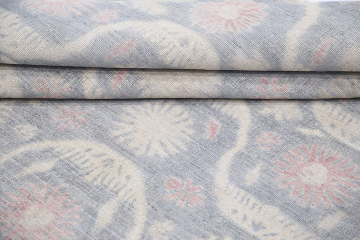 Hand Knotted Artemix Wool Rug 6' 2" x 9' 2" - No. AT37922