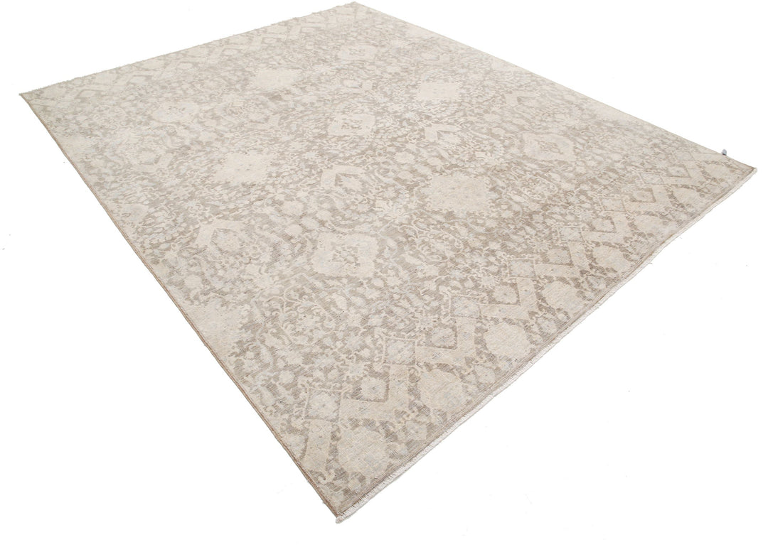 Hand Knotted Artemix Wool Rug 7' 8" x 9' 4" - No. AT73706