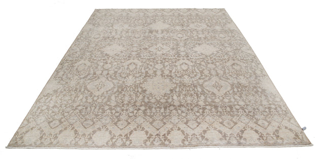 Hand Knotted Artemix Wool Rug 7' 8" x 9' 4" - No. AT73706