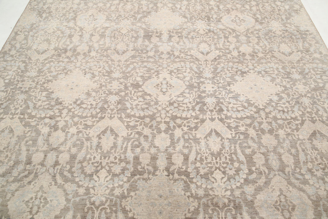 Hand Knotted Artemix Wool Rug 7' 8" x 9' 4" - No. AT73706