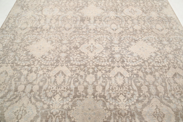Hand Knotted Artemix Wool Rug 7' 8" x 9' 4" - No. AT73706