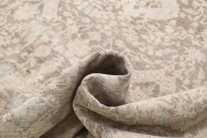 Hand Knotted Artemix Wool Rug 7' 8" x 9' 4" - No. AT73706