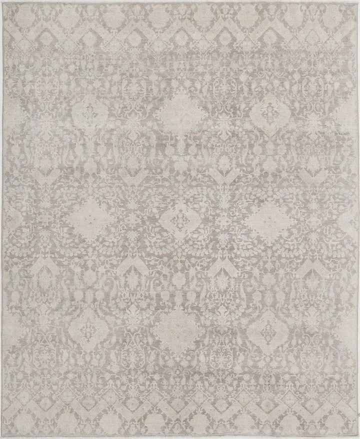 Hand Knotted Artemix Wool Rug 7' 8" x 9' 4" - No. AT73706