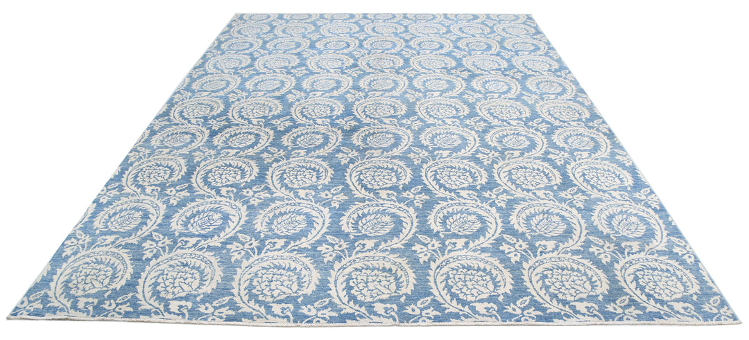 Hand Knotted Artemix Wool Rug 8' 9" x 11' 5" - No. AT15150